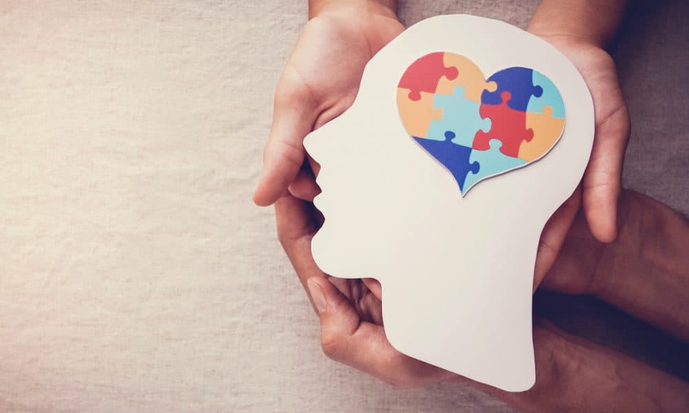 puzzle jigsaw heart on brain, mental health concept, world autism awareness day Three long-term consequences from the pandemic – and why you should care