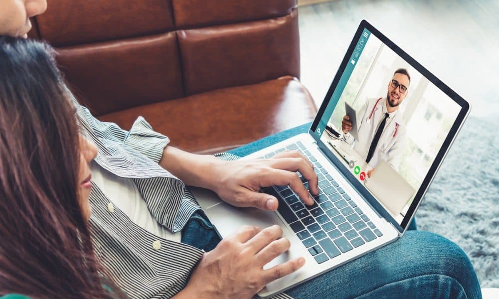 Doctor telemedicine service online video for virtual patient health medical chat Empowering the patient and practitioner through tech