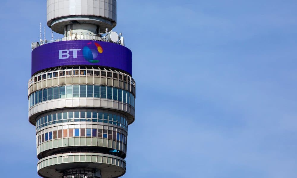 London,,Uk,-,February,16th,2018:,A,Close-up,View,Of BT steps up healthcare plans with new appointment