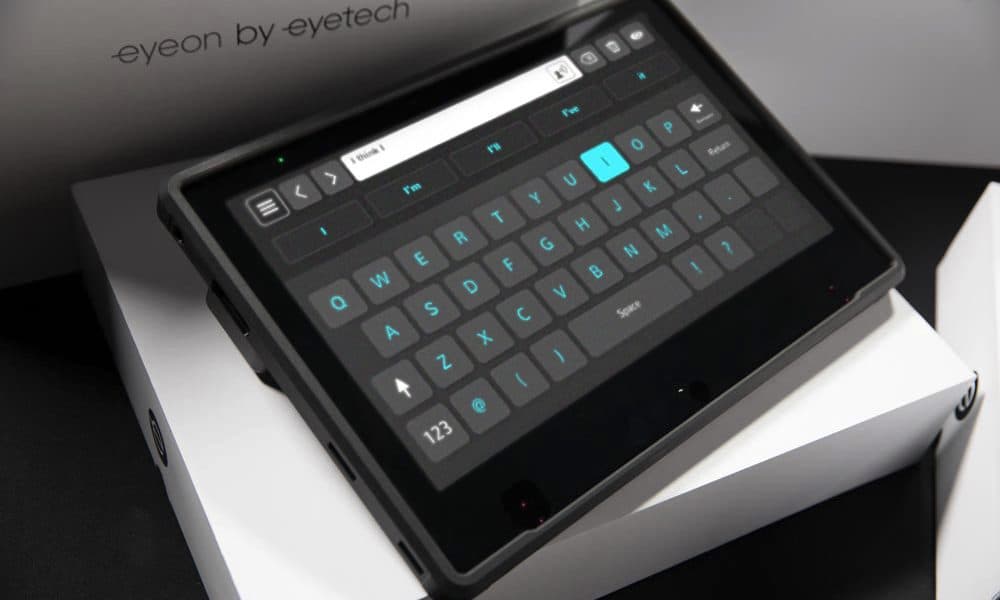 Eye-tracking technologies are life links for ALS patients