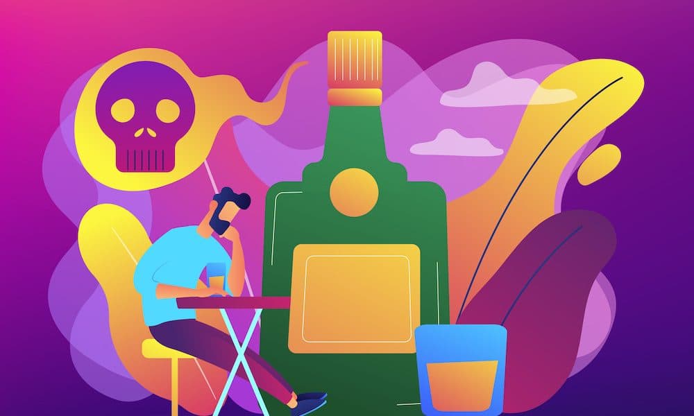 Remote therapy and problem drinking