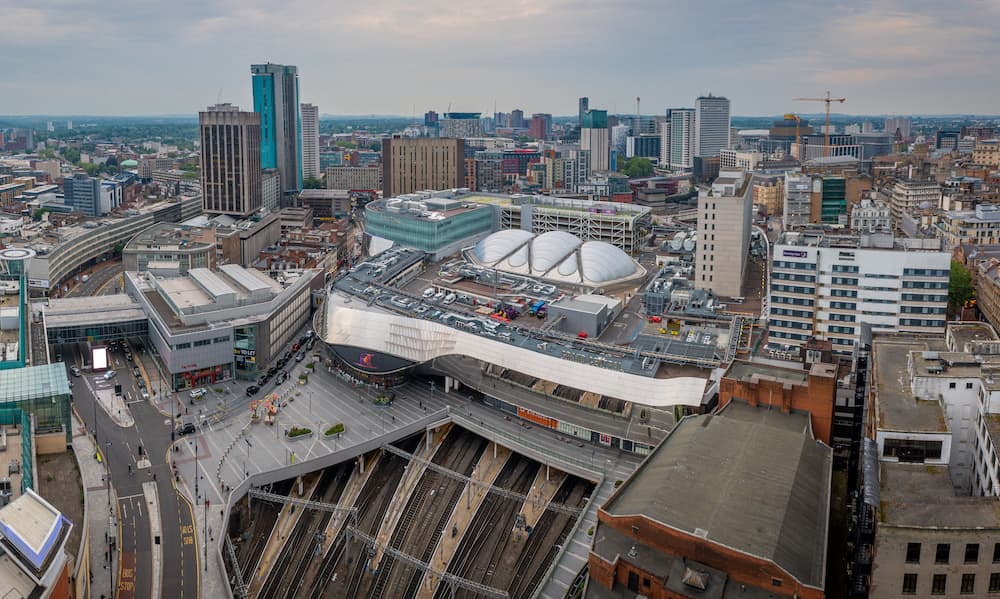 Birmingham, West Midlands - a region which now has its own health tech cluster.