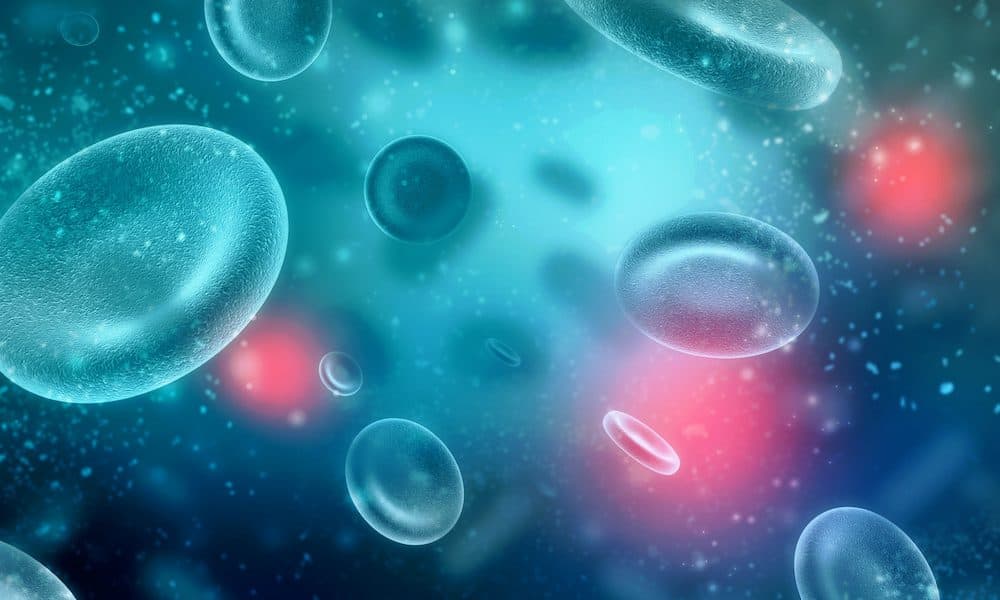 3d rendering red streaming blood cells background. Listen: From hope to hype to reality – a new world of diagnostic testing