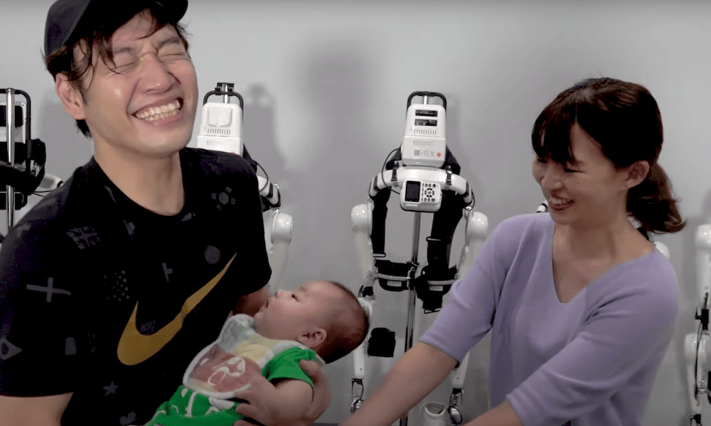 “The cyborg that allowed me to hold my son”