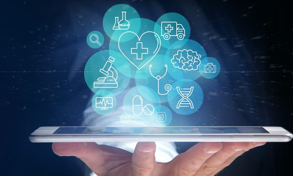 Businessman holding Medical icon and connection 3d rendering LifeWorks to appoint global tech leader as chair