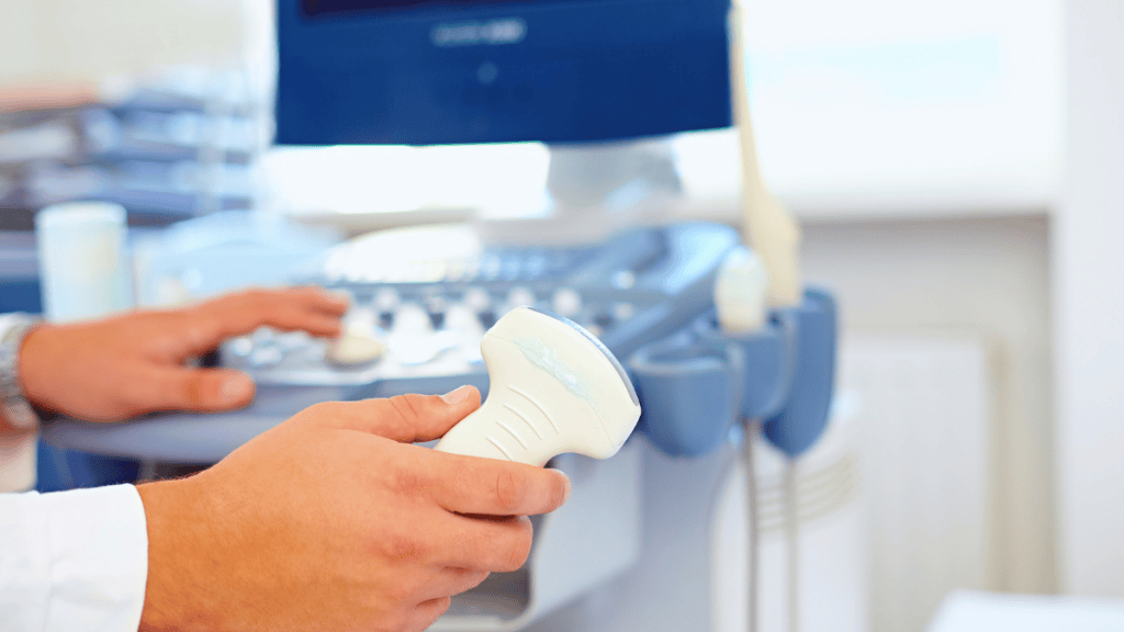 Ultrasound scan prostate cancer