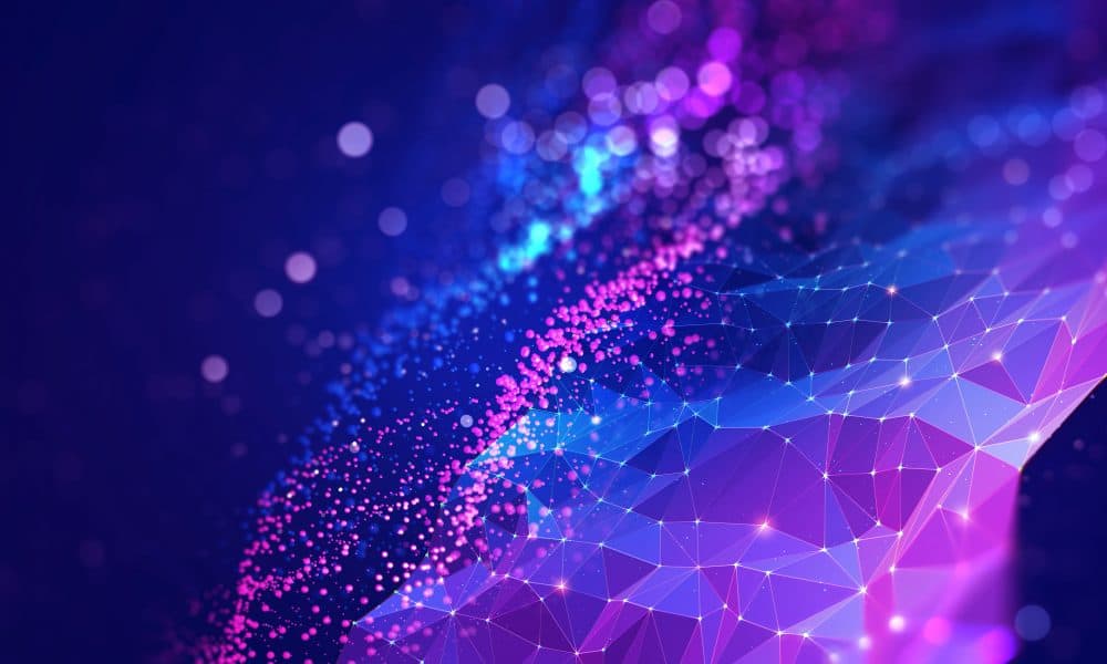 Abstract neural network 3D illustration. Big data concept. Globa AI deal bolsters Unilabs breast cancer offering