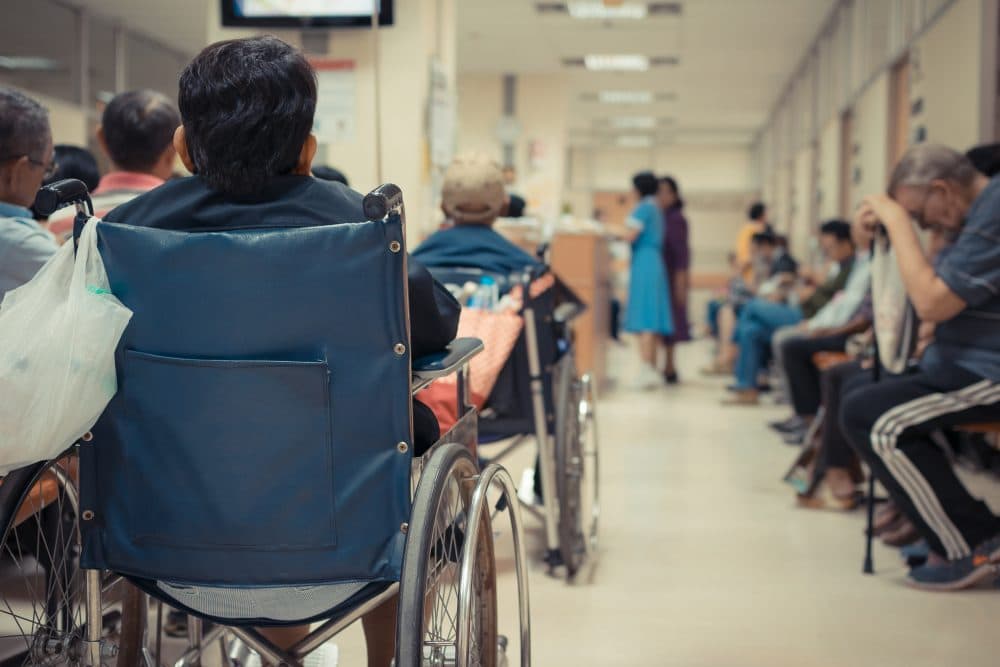 Busy Hospital Ward