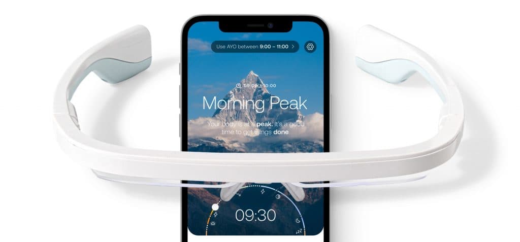 AYO circadian health wearable