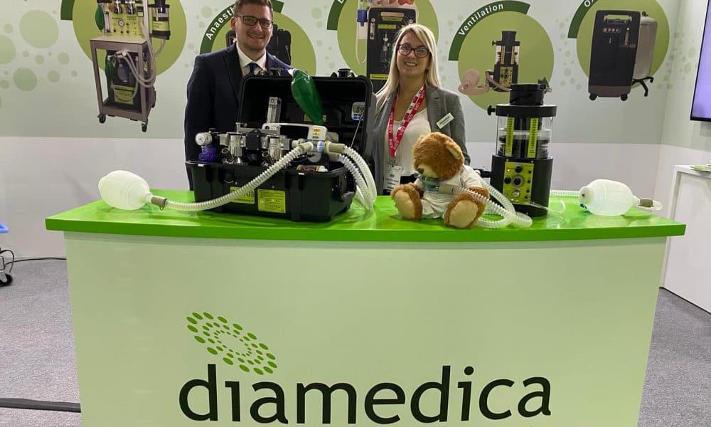Diamedica to showcase award-winning portable anaesthesia and respiratory solutions at Arab Health 2023