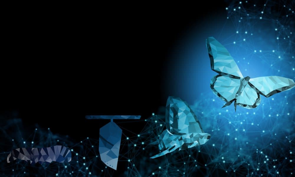 Background of beautiful abstract Business transformation innovat Digital transformation is key to help the NHS cope post pandemic