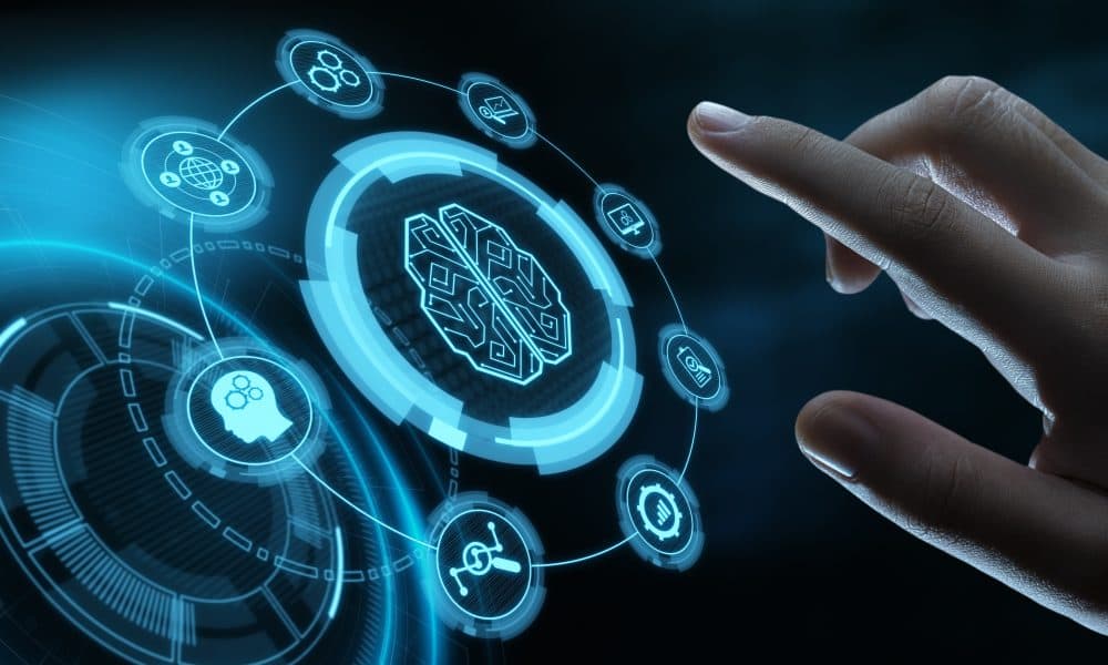Artificial intelligence Machine Learning Business Internet Technology Concept AI uncovers new biomarkers that could detect colorectal cancer