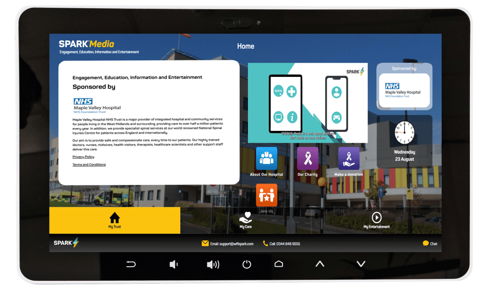 SPARK Horizon Homepage WiFi SPARK’s healthcare business rebrands as SPARK TSL