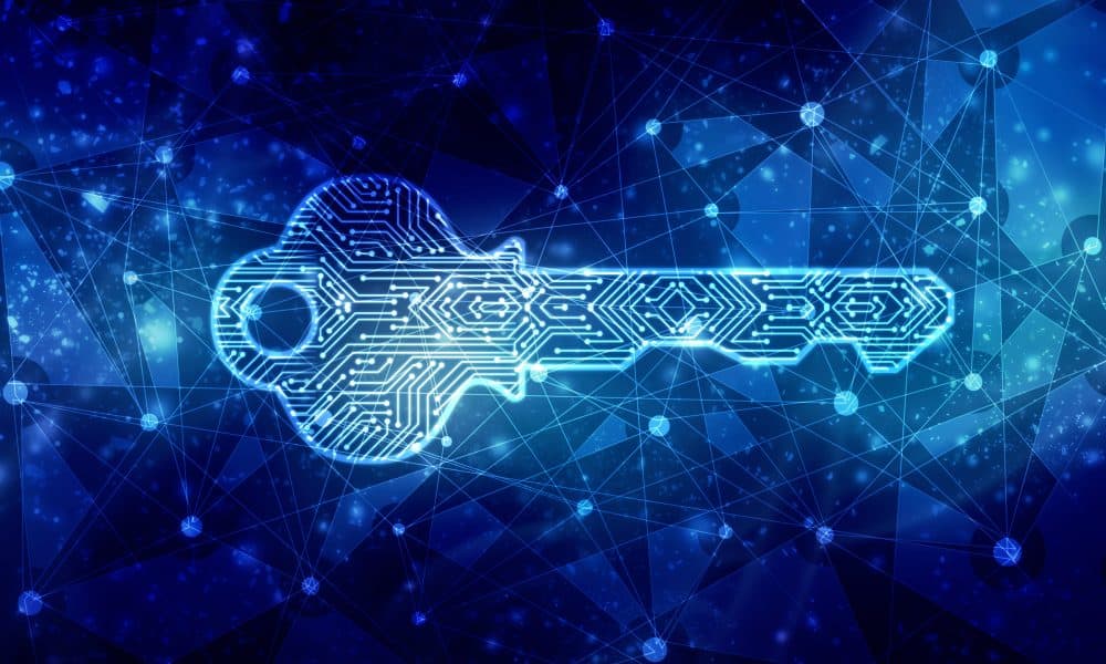 2d digital abstract technology digital future cyber security key Imprivata shares key highlights driven by digital identity portfolio built for the NHS